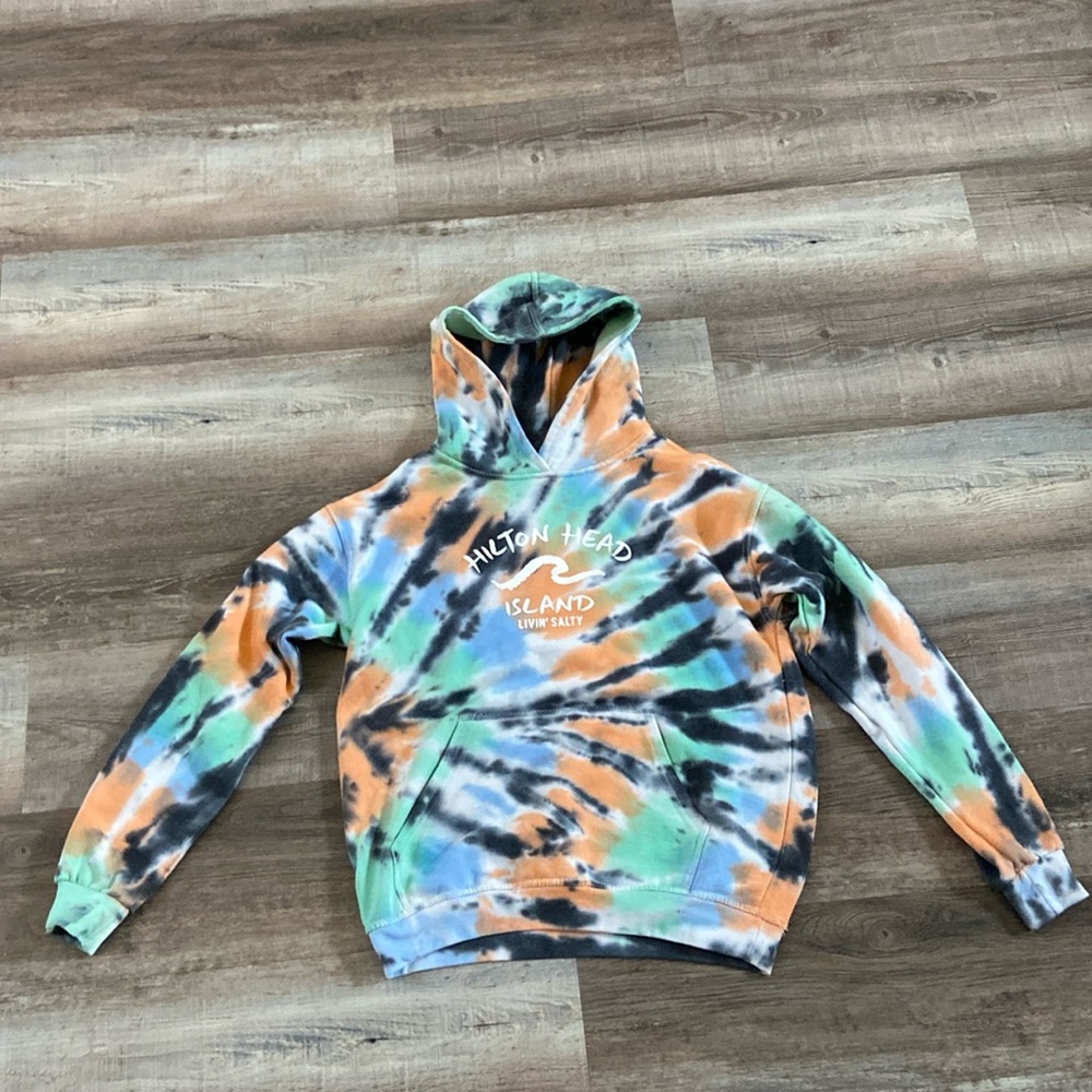 Hilton Head tie-die hoodie